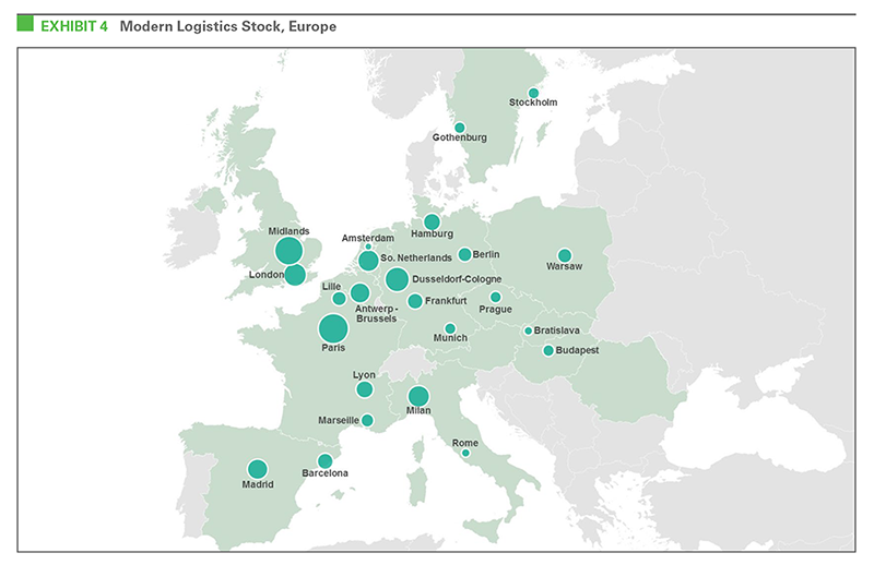 Research - The Evolution of Logistics Real Estate Clusters exhibit 4