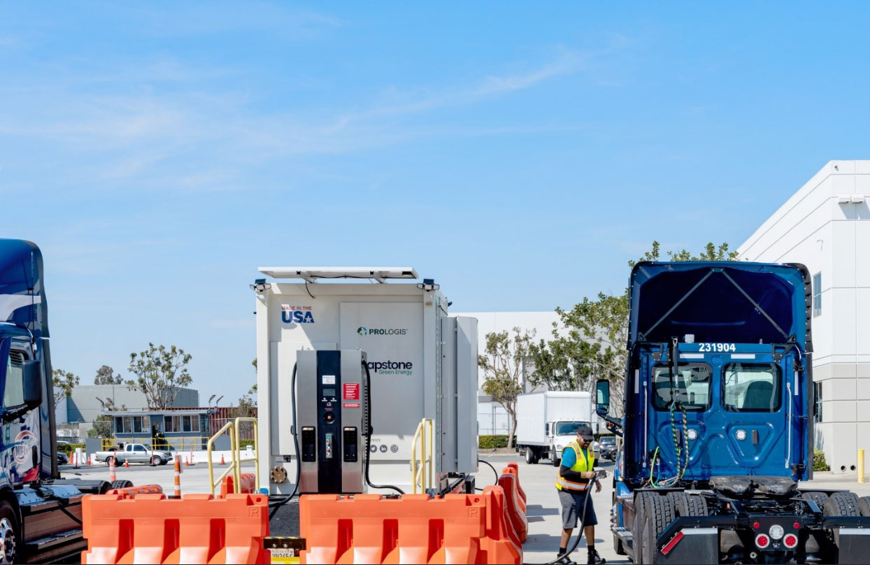 Charging Fleet of trucks